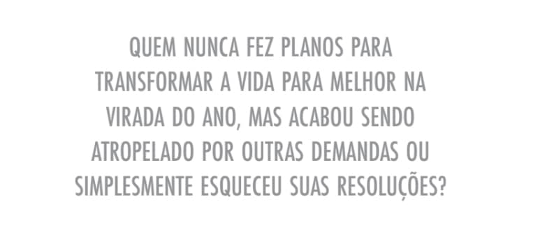 A hora certa é agora